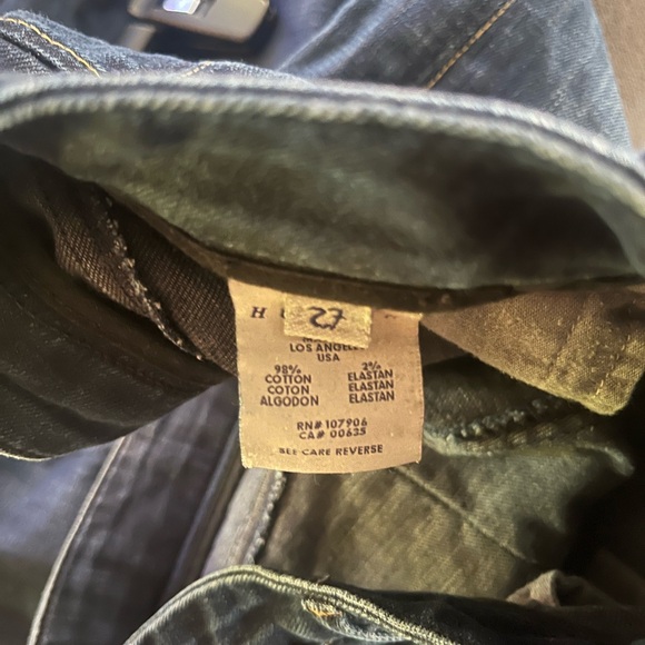 Hudson skinny legged jeans, size 27 - Picture 4 of 5